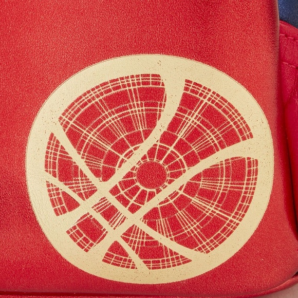 LOUNGEFLY Marvel Metallic Doctor Strange Cosplay Mini Backpack - Picture 7 of 16